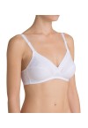 TRIUMPH  COTTON CLASSIC STRECH N BRA - WHITE