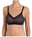 TRIUMPH TRIACTION FREE MOTION  N EX ATHLETIC BRA - BLACK
