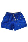 WARREN WEBBER MENS SWIMWEAR BLUE ROYAL W/SEAHORSES