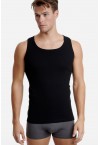 WALK  MENS SLEEVELESS UNDERSHIRT 2PAIRS/ BLACK