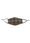 REUSABLE MASK FOR ADULTS-  BROWN CHECKERS