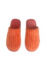 WOMENS WINTER SLIPPERS - ORANGE