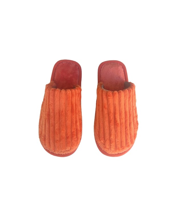 WOMENS WINTER SLIPPERS - ORANGE