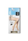 MEWE WOMENS KNEE HIGH STOCKINGS DAILY 20DEN - 3 PAIRS- CARAMEL-TAN- BLACK
