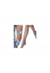 BIG NET HOSERY/ BLACK- CARAMEL