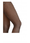 ARMA LUREX HOSERY NET/ BLACK -SILVER