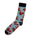 copy of PRESTIGE MENS COTTON SOCKS- BLACK  WITH RED  FOOD TRUCK