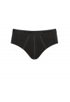 SLOGGI MENS 24/7 MIDI - 2 PER PACK - BLACK