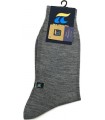 POURNARA MENS WOOL SOCKS/ GREY