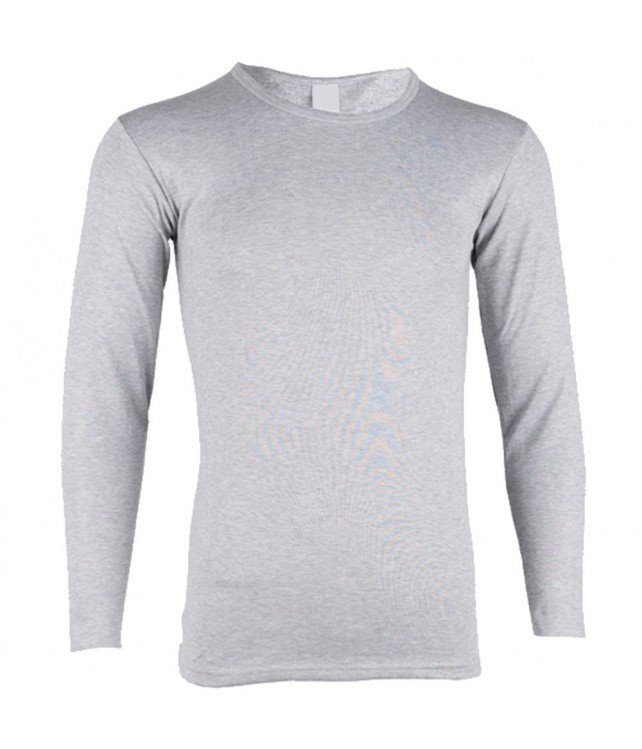 BIYO MENS THERMAL SHIRT w/ LONG SLEEVE / BLACK