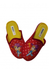 KIDS SLIPPERS FOR LITTE GIRLS- RED &  YELLOW