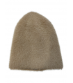 WOMENS FUZZY HAT / BEIGE- BLUE- POWDER- LIGHT GREY- BLACK