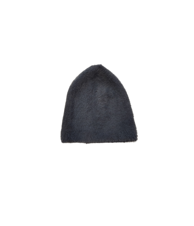 WOMENS FUZZY HAT / BEIGE- BLUE- POWDER- LIGHT GREY- BLACK