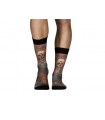 WIGGLESTEPS MENS SOCKS- SKULL AND ROSES