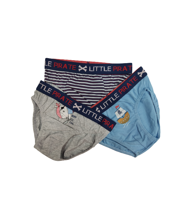 BOY'S COTTON BOXERS - SET OF 3