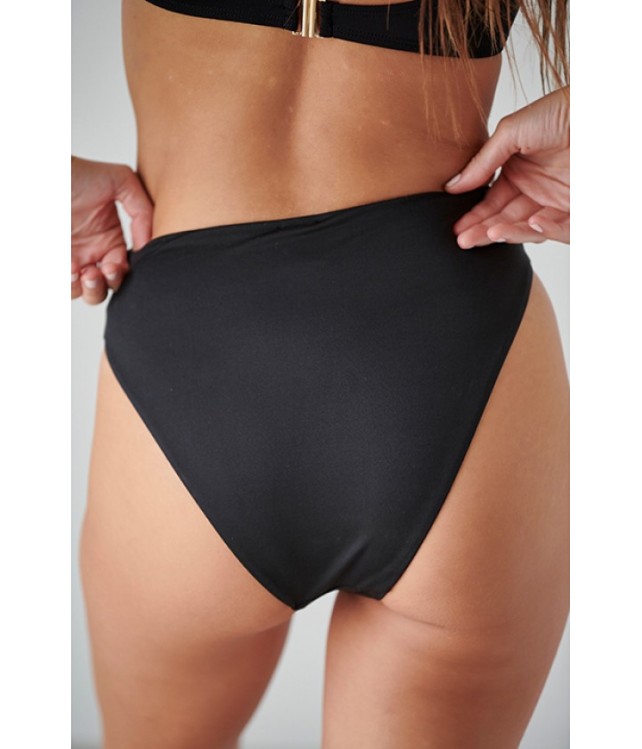 BLUEPOINT HIGHWAIST BIKINI BOTTOM/ BLACK