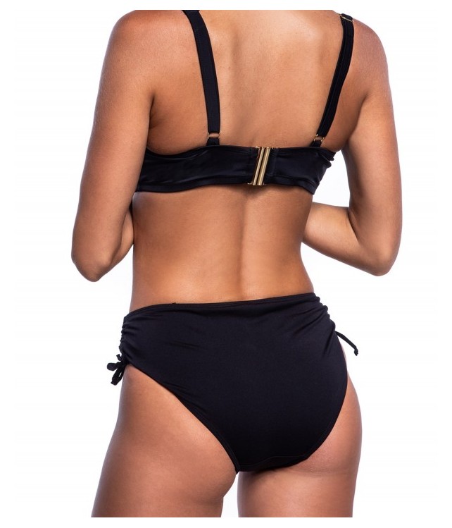 BLUEPΟINT WOMENS SWIMWEAR BOTTOM SLIP BIKINI-BLACK