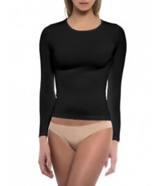 WALK WOMENS LONG SLEEVE SHIRT-BAMBOO- DARK BLUE