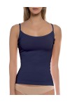 WALK WOMENS UNDERSHIRT w/ SPAGHETTI STRAP-BAMBOO- DARK BLUE